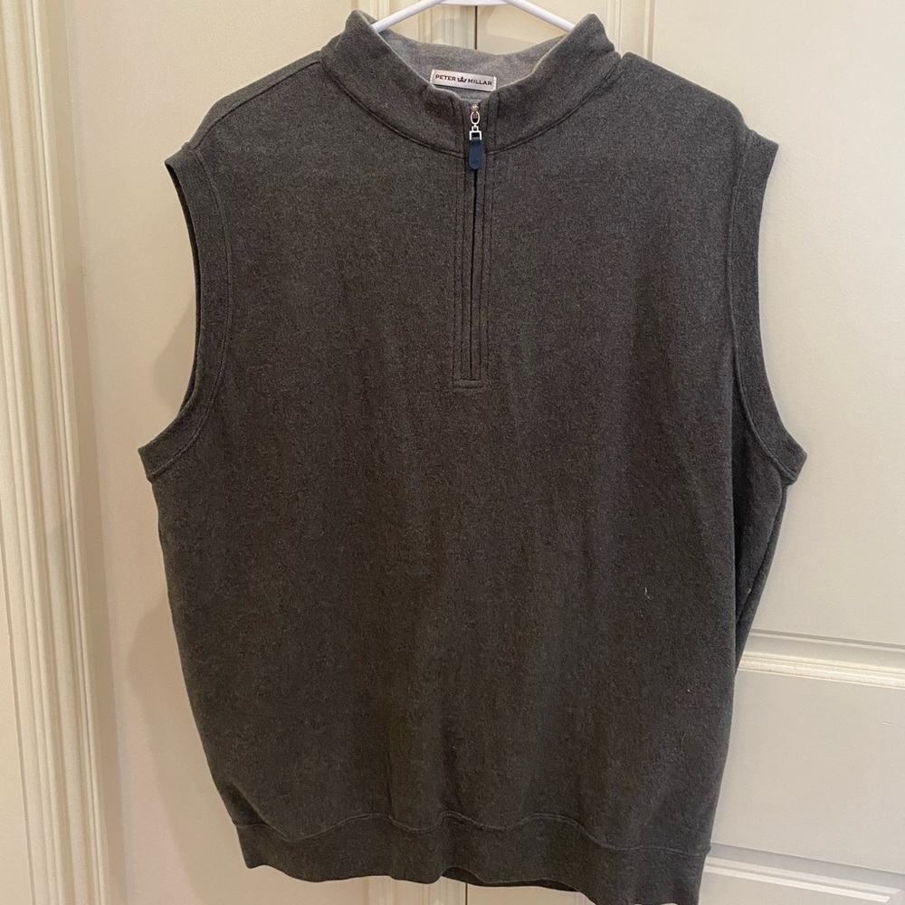 Peter Millar Quarter Zip Vest